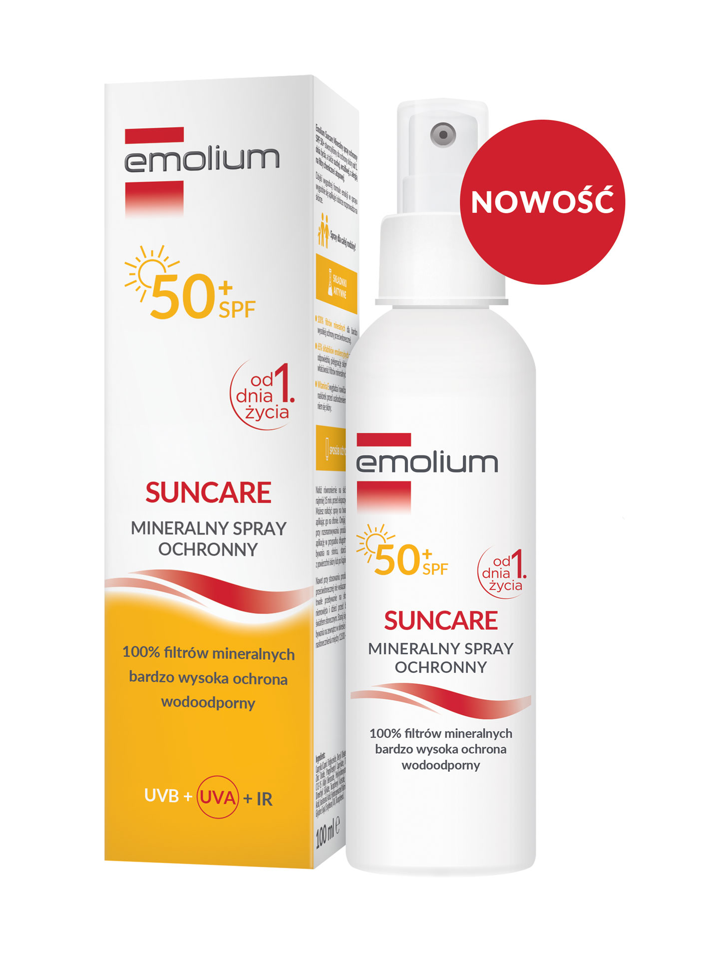 Suncare Mineralny spray ochronny SPF 50+