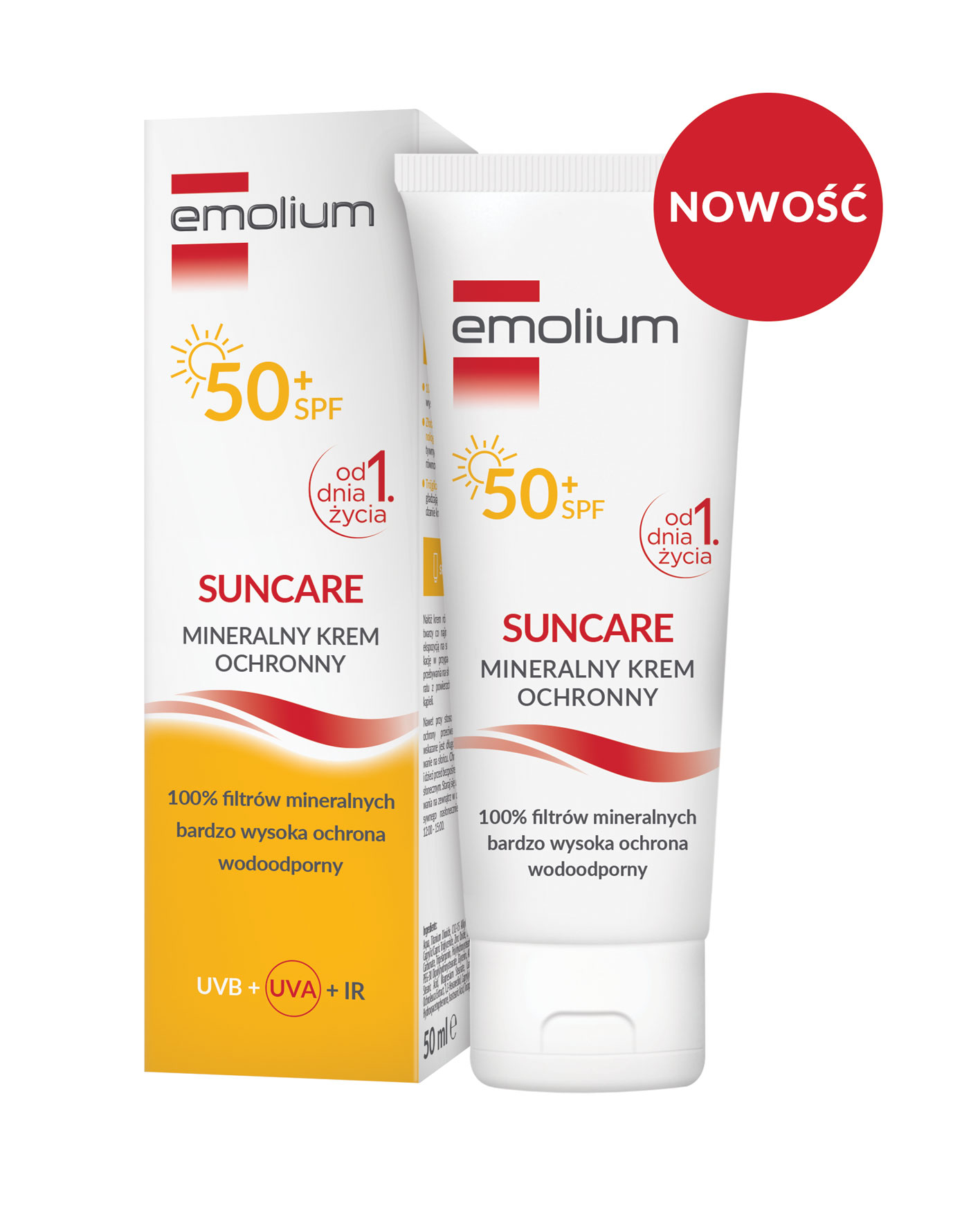 Suncare Mineralny krem ochronny SPF 50+